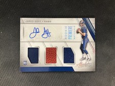 2016 Panini Absolute #201 Jared Goff Rookie Triple Material Auto /199 No Reserve