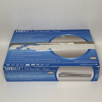 LiteOn LVW-5115GHC+ DVD Recorder Player VCR+ DV Link DivX Easy Guider, Open Box