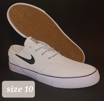 Nike SB Zoom Janoski OG+ Summit White/Black Skateboarding Shoes Size 10