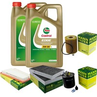 Mann Inspektionspaket 10L Castrol Titanium 5W-30 FüR Mercedes S-Klasse W221