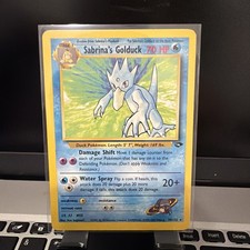 Sabrina's Golduck 30/132 Gym Challenge Rare Pokémon TCG 2000 WotC LP on eBay