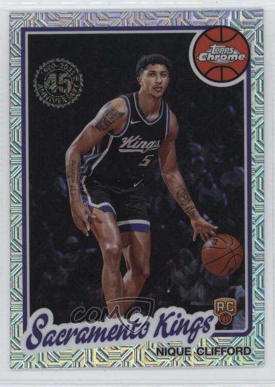 2025-26 Topps 1980-81 Topps Chrome Silver Pack Nique Clifford #TC-NC 1n2k