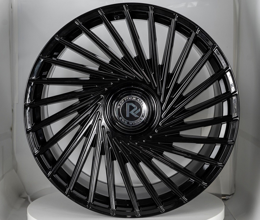 Alfa Romeo 8C Competizione 2007 Front Wheel Black