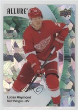 2023-24 Upper Deck Allure Green Rainbow 68/99 Lucas Raymond #16 y9k