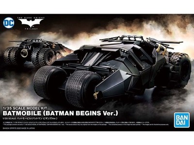 Bandai - Batmobil (Batman Begins Ver.), 1/35, 62184