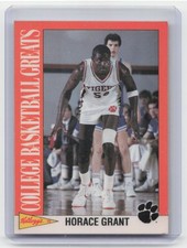 1992 Kellogg's Raisin Bran College Basketball Greats #4 Horace Grant