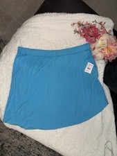 NWT Fresh Produce Vibrant Blue Mini Skirt Size XL