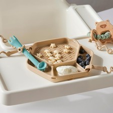 - The Original All-in-one Suction Plates  Safety Toy Straps - Silicone Sucti...