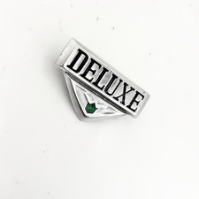 Toyota Vintage Deluxe Badge Emblem In Metal