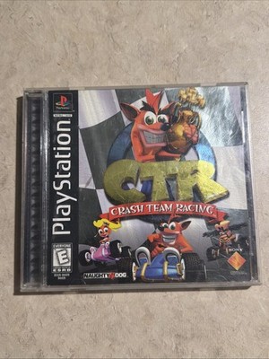 CTR: Crash Team Racing PS1 (SonyPlayStation1 1999) Black Label Cib Tested 