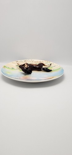 Vintage 3 D Horse Filly Plate 1950's Wall Art - Picture 8 of 24