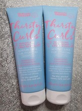 🌟🌟 2x250ml Umberto Giannini Thirsty Curls Triple-Hydration Shampoo 🌟🌟
