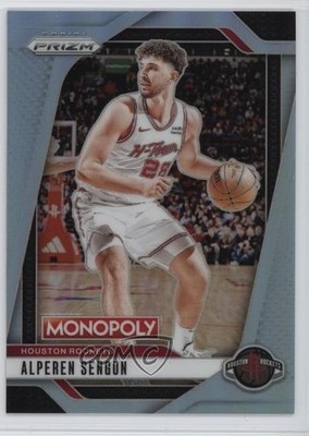 2024-25 Panini Prizm Monopoly Light Blue Prizm 216/249 Alperen Sengun #70 1p0q