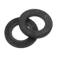 5/8-Zoll-Unterlegscheibe, Legierter Stahl Schwarzoxid-Finish Packung Mit 20