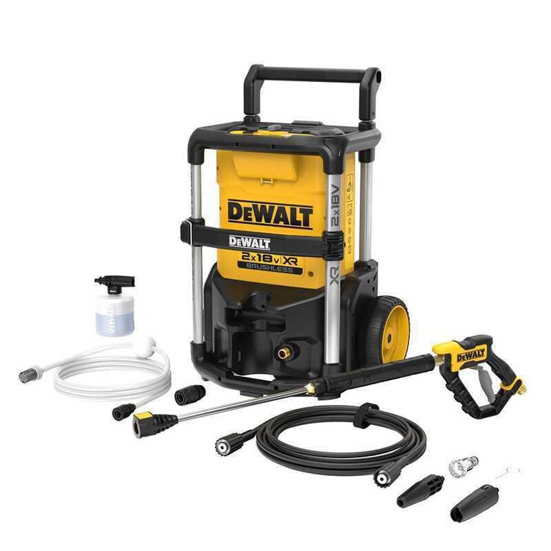 Nettoyeur haute pression sans fil DEWALT DCMPW1600N 18V avec buse ajustable