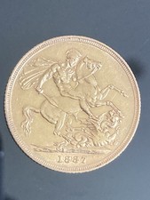 1887 Gold Sovereign Sydney Mint