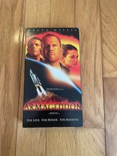Touchstone Armageddon VHS Action Adventure NTSC Widescreen PG-13 1998