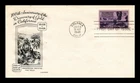 DR JIM STAMPS US COVER CALIFORNIA GOLD CENTENNIAL FDC SCOTT 954 FLEETWOOD
