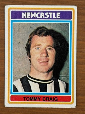 Topps (UK) Footballers (Blue Back 70) (1976) Tommy Craig (Newcastle UTD)