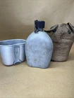 WW2 US Army Military M1910 Canteen Set Cup Cover Field Gear Equipment 1940s