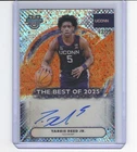 2025-26 Bowman Best U Tarris Reed Jr Orange Mini Diamond Refractor Auto 12/25