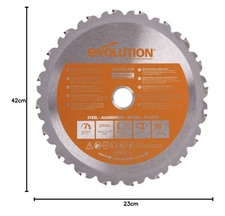 Evolution R185TCT-20CS Multi-Material Circular Saw Blade 185mm x 20mm x 20T