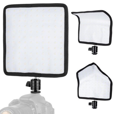 Foldable Flexible LED Video Light Panel, Dimmable On-Soft Lighting,5600K CRI9...
