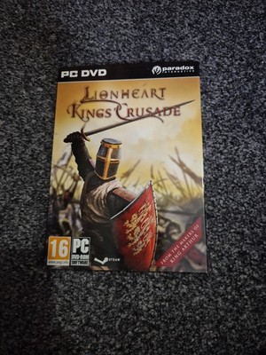 Lionheart King's Crusade Paradox Interaktives PC Spiel Komplett