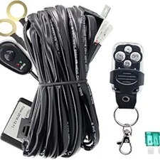 Work Lights Bar Wiring Harness Kit 1 Leads DC12V 40A Lights Wiring Harness Switc