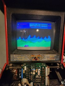 MOON PATROL PCB NON-JAMMA ARCADE BOARD WORKING!!! WILLIAMS 1982 GENUINE