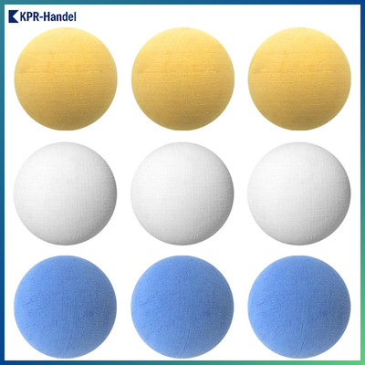9 Kickerbälle Profi 36mm für Tischfußball Tischkicker leise