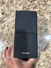 BOSE Double Cube Speaker Acoustimass Black Tested Works Pair Of 2