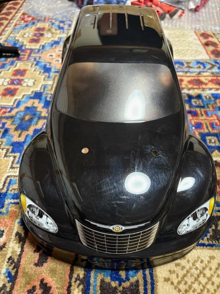 Pro-Line Pt Cruiser Pre-Painted Body 1/10 Rc Car Shell Metal Black Rc Body - Image 2 of 4