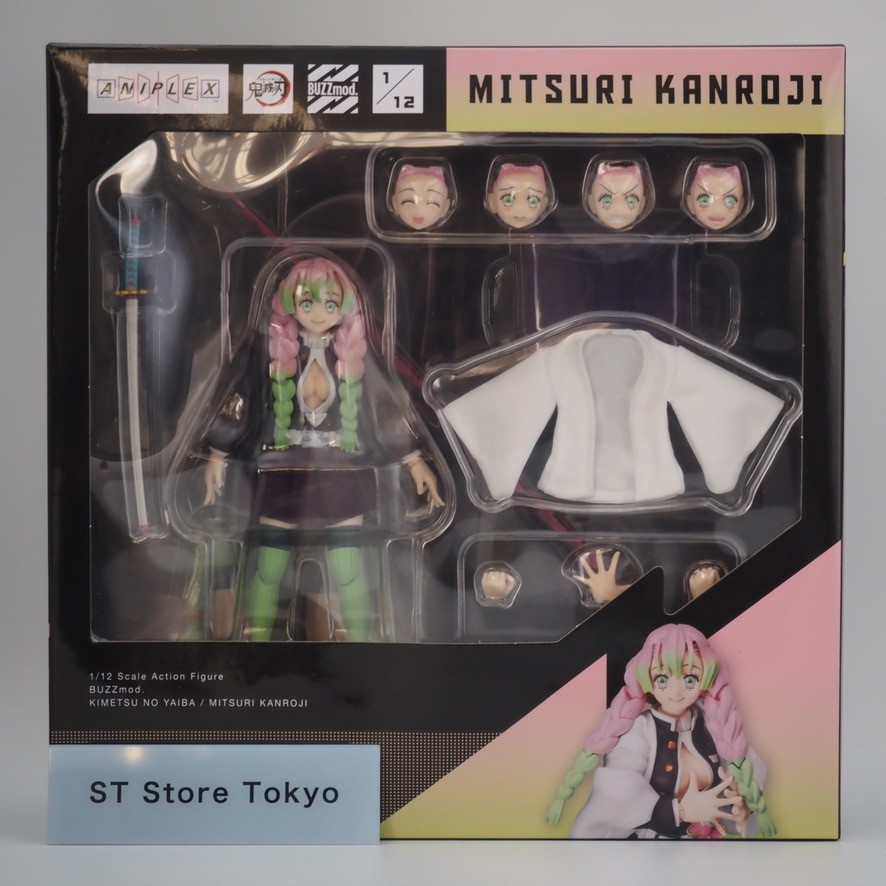 BUZZmod. Mitsuri Kanroji 1/12 Action Figure Demon Slayer Kimetsu