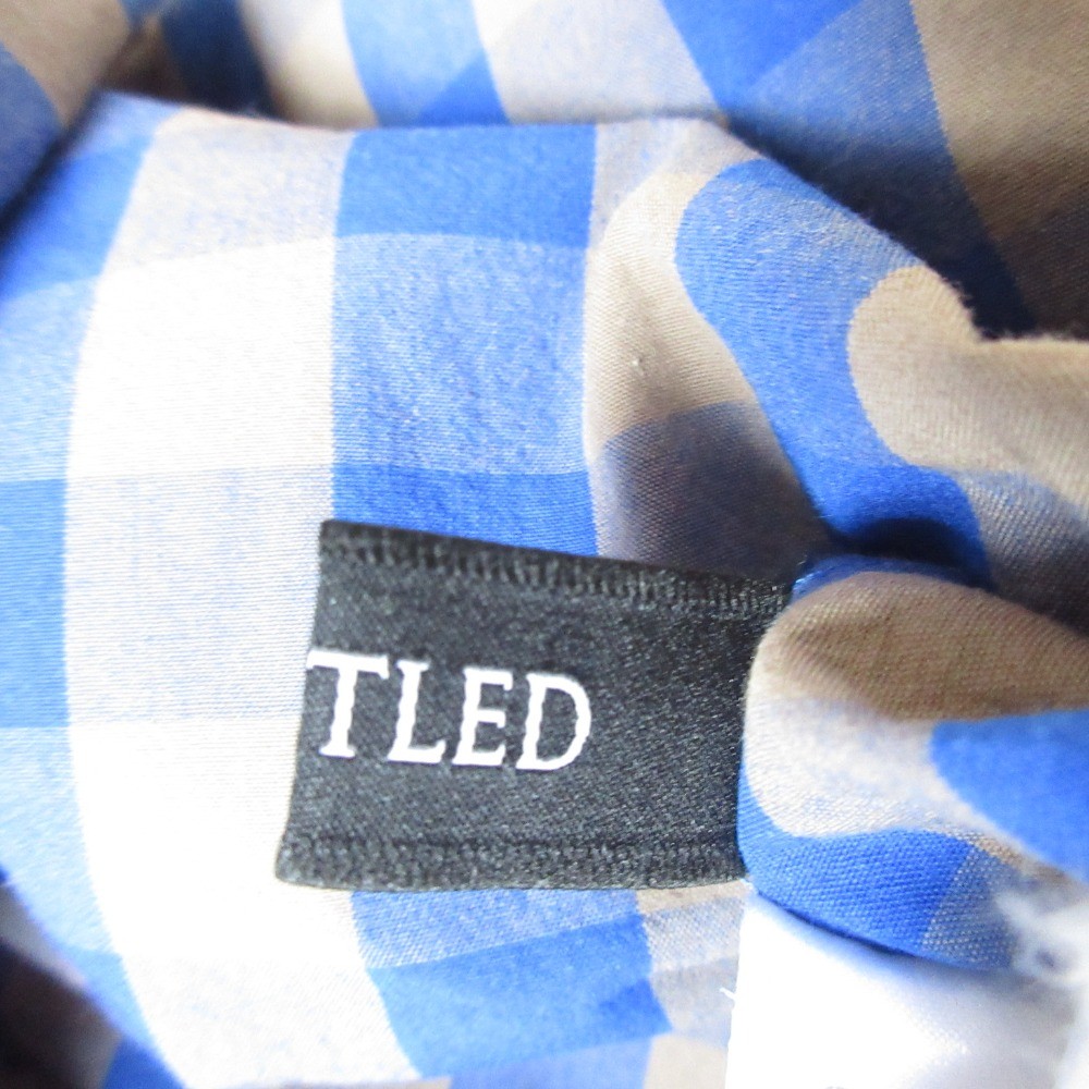 UNTITLED Check Pattern Drawstring Dress, Size 2, … - image 8