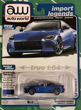 Auto World 2023 Import Legends 6 Release 3 Version A Blue 2023 Nissan Z -1:64-