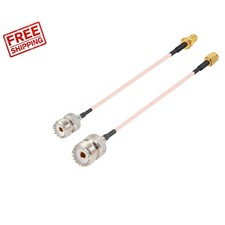 6-Inch UHF SMA Adapter Cable Pack - Low Loss, Reliable Performance