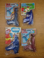 Vintage Space Shooter Ray Squirt Gun Water Pistol Double B Jaru Alien Sealed EX