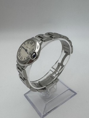 Cartier Ballon Bleu 28mm Stainless Steel Quartz Ladies Watch