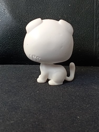 LPS LITTLEST PETSHOP PET SHOP HASBRO #65 Fold Cat / Chat - Alabaster Scottsfold - Picture 2 of 4