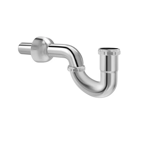 PROFLO PFPTP200 12-1/4" Plastic SJ Tubular P-Trap (1-1/4" X - Chrome - Picture 2 of 3