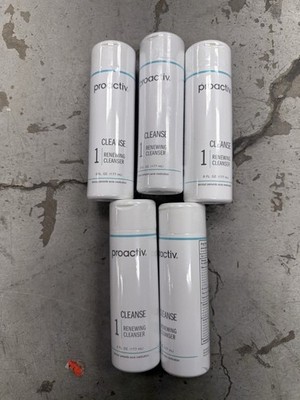 5 PROACTIV Step 1 RENEWING CLEANSER 6 oz Bottles New & Sealed. Exp. 11/25
