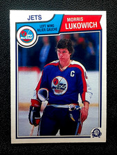 MORRIS LUKOWICH 1983-84 O-PEE-CHEE NHL HOCKEY 83-84 #386 NRMINT+        76281