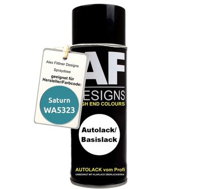 Für Saturn WA5323 Light Teal Metallic Spraydose Basislack Sprühdose 400ml