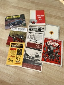Vintage Firestone, Ford, Auto Print Media