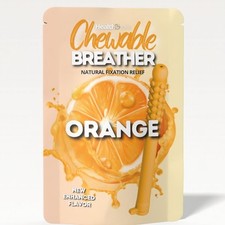 Health Chews Aromatherapy Puffer   Orange Nicotine Free Quit Smoking Aid