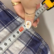 Tommy Hilfiger Denim Check Shirt Men S Casual Button-Down