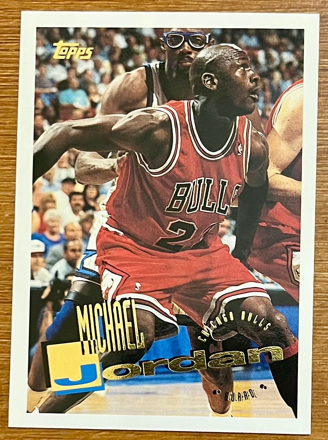 MICHAEL JORDAN 1995-96 TOPPS #277 Chicago Bulls