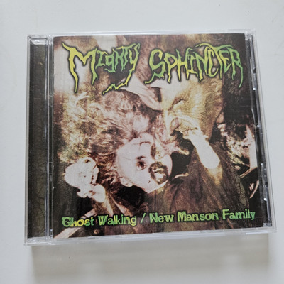 Mighty Sphincter Ghost Walking CD Deathrock Gothic Gothrock Batcave Goth