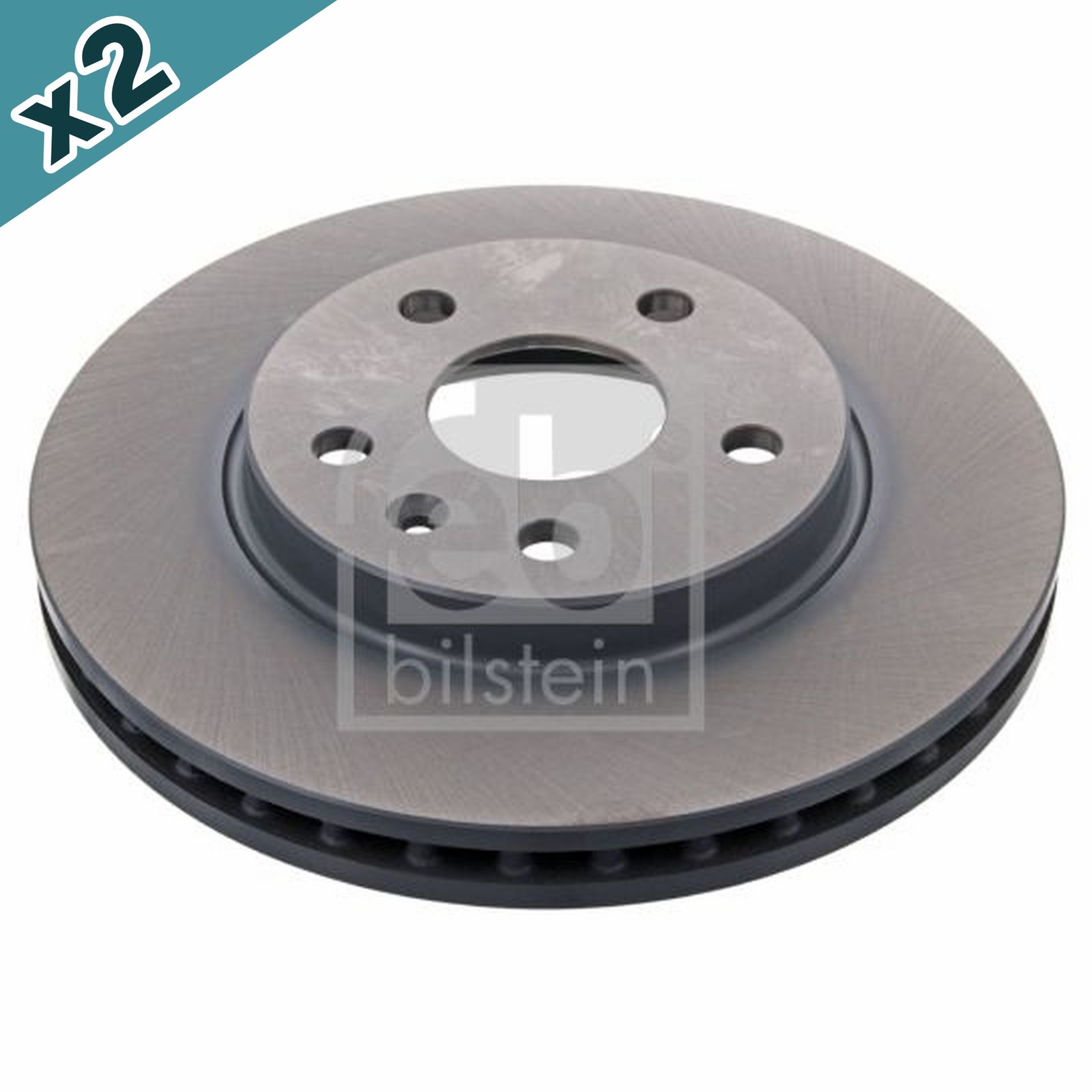 FEBI BILSTEIN 39195 Brake Disc Front Fits Chevrolet Malibu Opel Saab Vauxhall